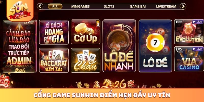 Giới thiệu 1 Cổng game Sunwin điểm hẹn đầy uy tín