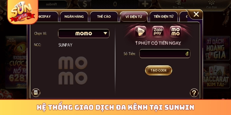 Trang chủ 20 Hệ thống giao dịch đa kênh tại Sunwin