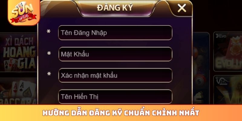 Hướng dẫn đăng ký chuẩn chỉnh nhất