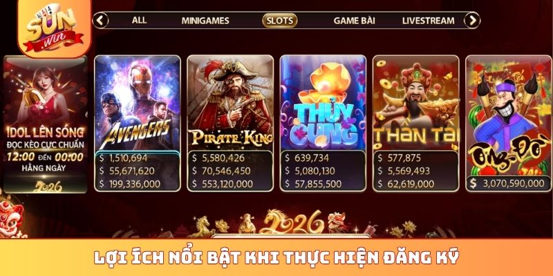 Lợi ích nổi bật khi thực hiện đăng ký