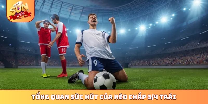 4 Bí Quyết Đánh Kèo Chấp 3/4 Trái Sunwin Cực Chuẩn Xác 1 Tổng quan sức hút của kèo chấp 3/4 trái